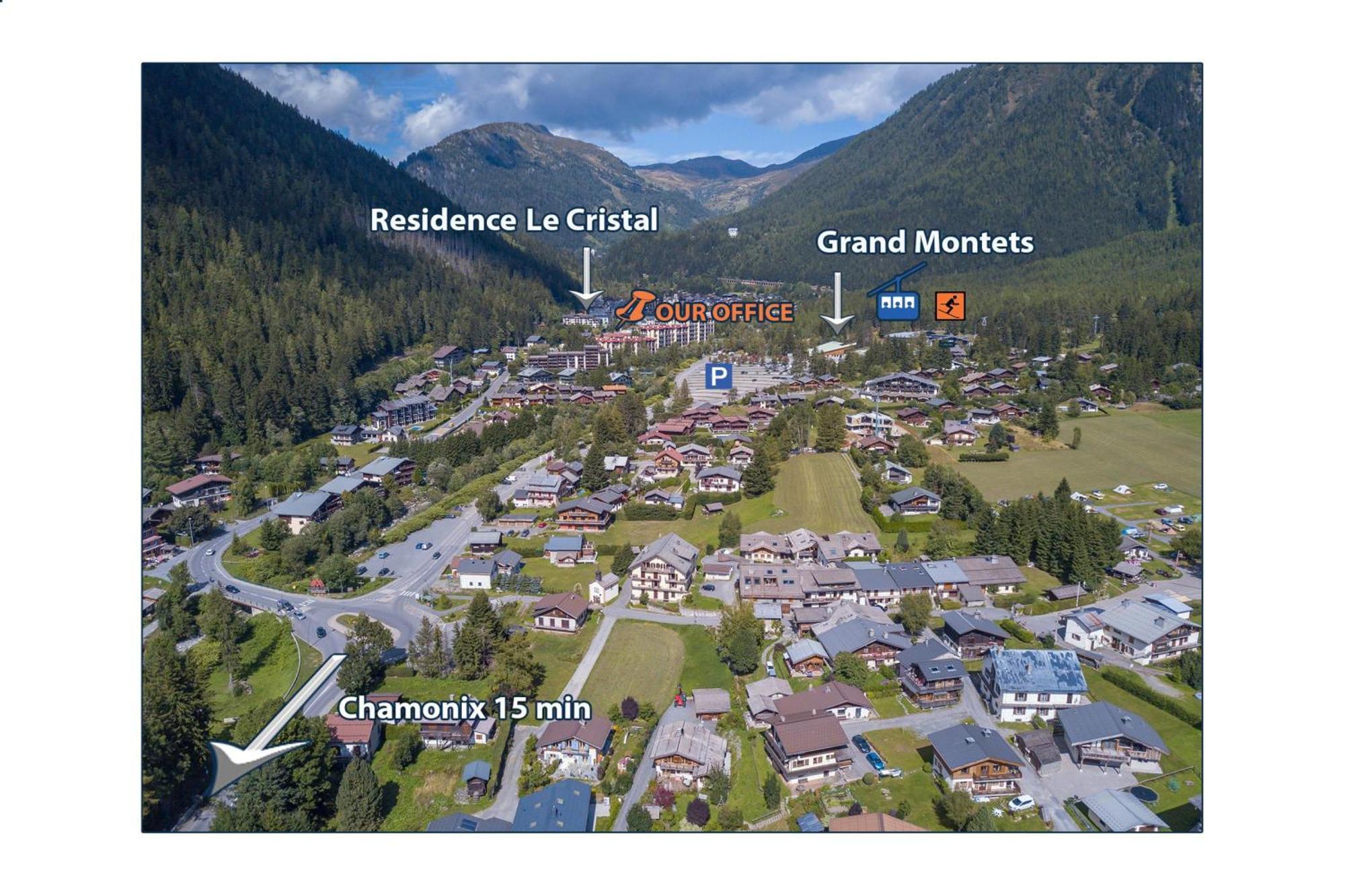 Residence Le Cristal Apartments Chamonix Oda fotoğraf
